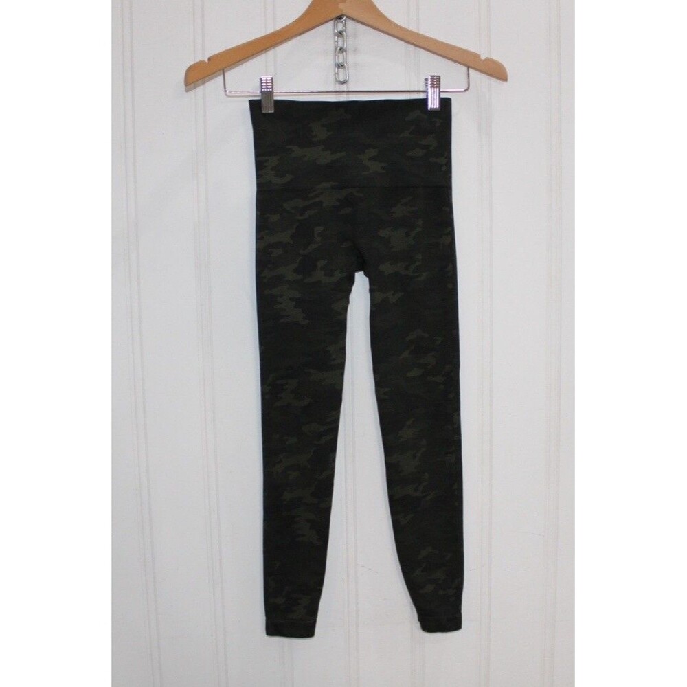 SPANX Look At Me Now Camo Leggings Women’s S Petite‎ Tummy Control High Rise